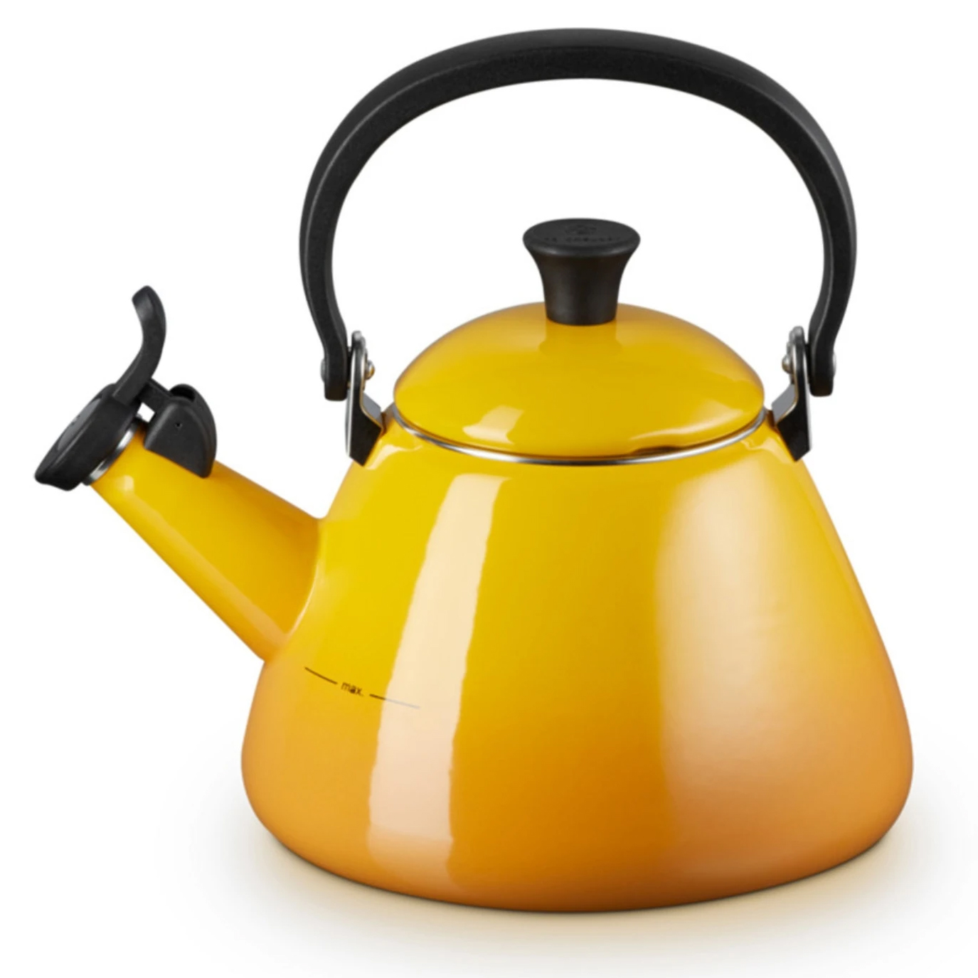 Le Creuset Kone Fluitketel, 1,6L nectar